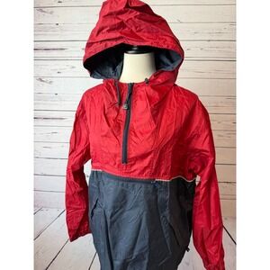 Gap Jacket Windbreaker Packable Small Hoodie Y2K Nylon 80s‎ 90s Colorblock